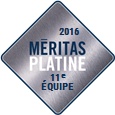 Prix Méritas Platine de 2016